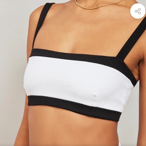 Carbon38 Bra Color Block Sports Bra (Medium) - Picture 2 of 7